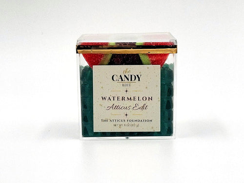 The Candy Edit — Watermelon Atticus Edit cube, front view
