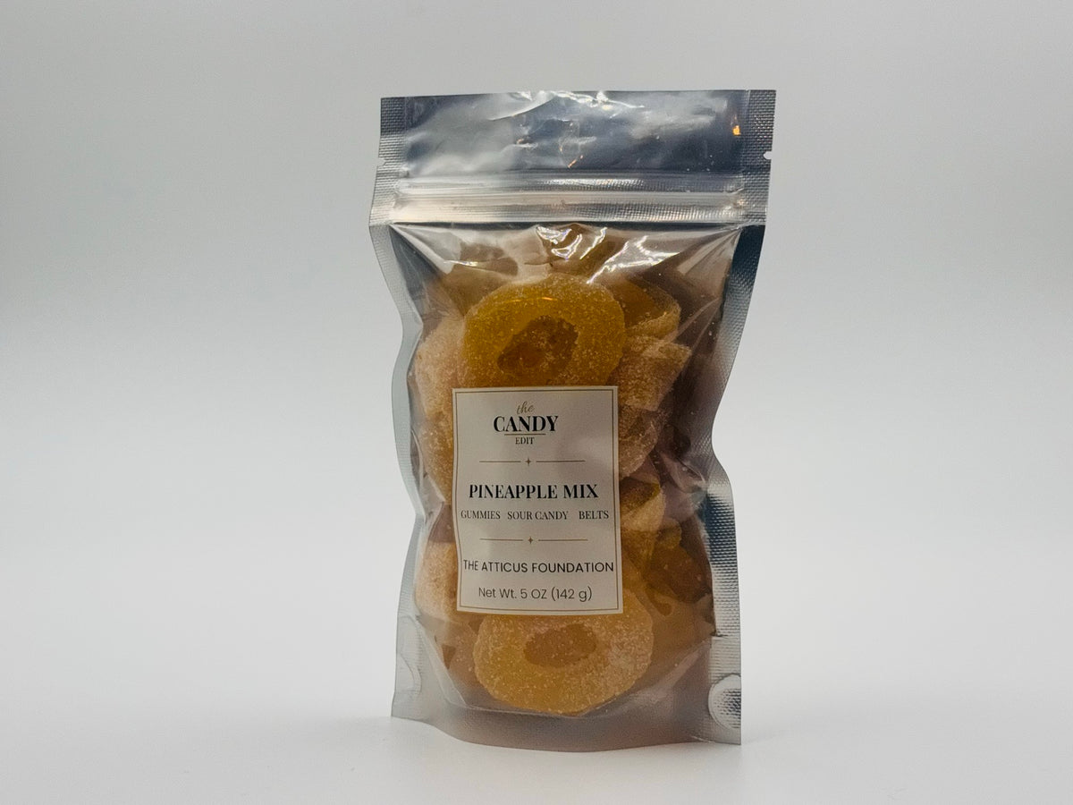 Pineapple Mix candy bag - loose pineapple gummy candy